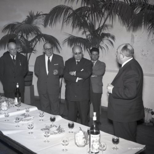 Réception des périgourdins à la Mairie d'Angoulême.