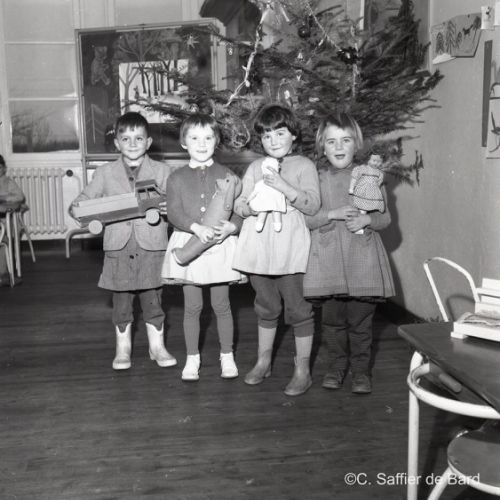 Arbre de Noël de basseau.