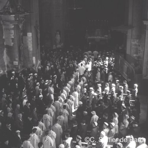 Ordination à l'église Lhoumeau.
