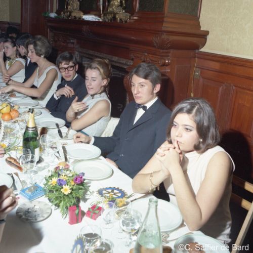Dîner du Rotary au Château de Lignères.