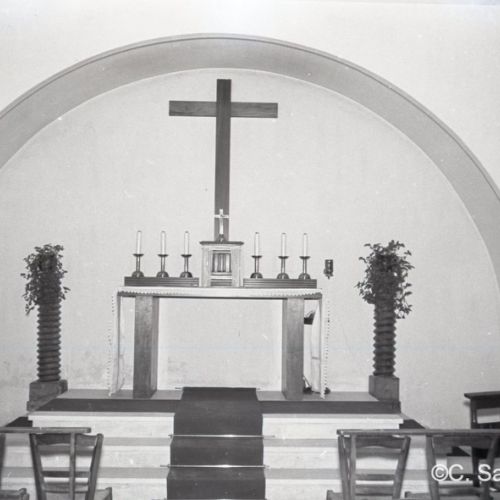 La chapelle de Blanc Fontenille.