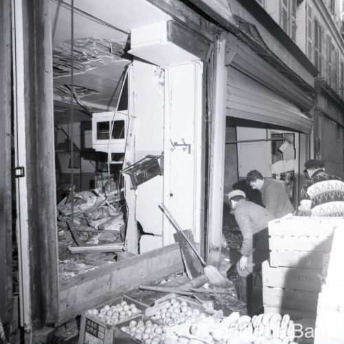 Explosion au magasin de gros fruits et légumes Delorière.