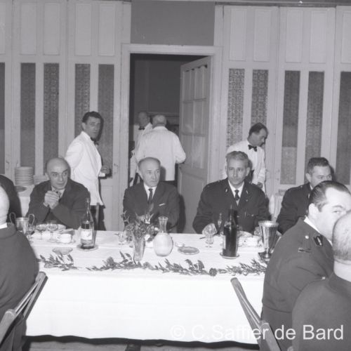 Banquet des pompiers de Châteauneuf.