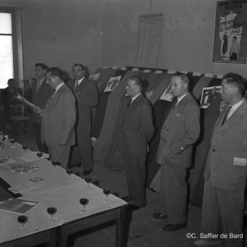 Vin d'honneur des tailleurs.