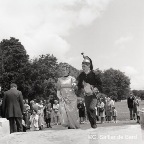 Reconstitution historique au Château de Lignères.