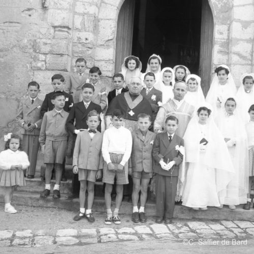 Communion à Montignac sur Charente.