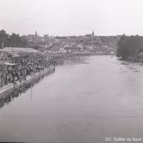 Régates sur la Charente à Lhoumeau.