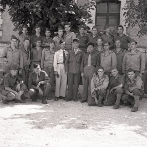 Les militaires du SERP Ravard au quartier Fayolle.