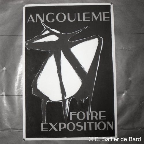 Présentation de l'affiche de la Foire Exposition d'Angoulême.