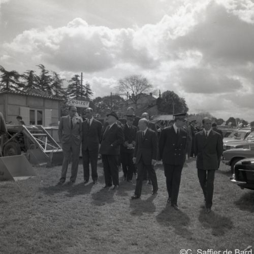 FInauguration de la Foire Expoition de Châteauneuf.