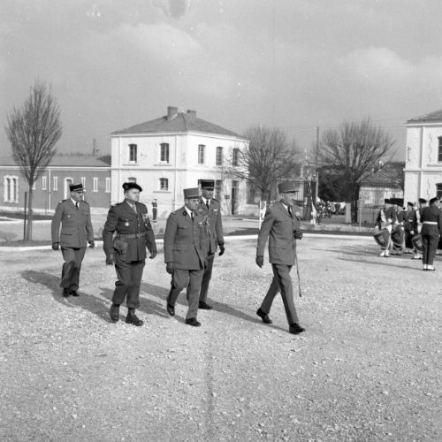 Prise d'Armes au Quartier Fayolle.