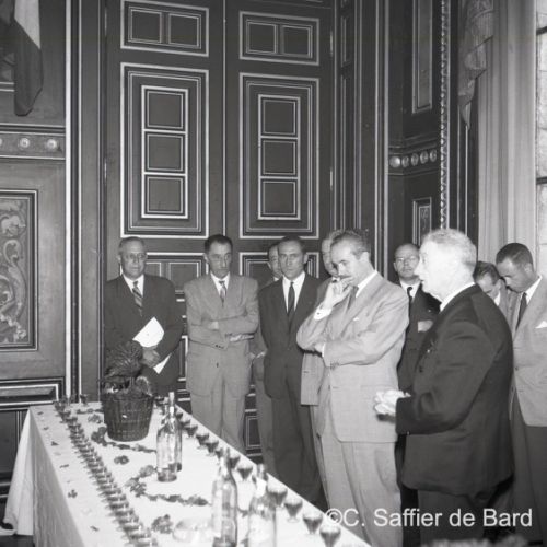Réception du Rotary à l'Hôtel de Ville d'Angoulême.