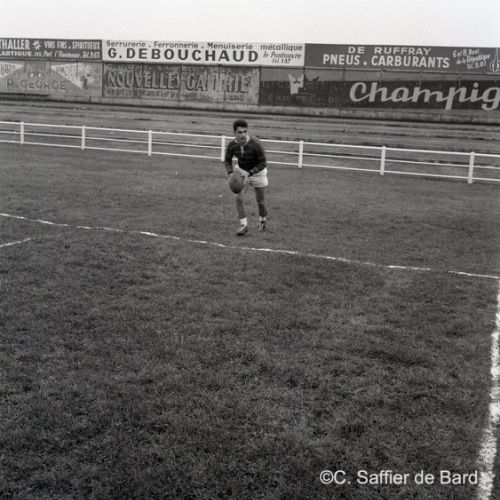 Entraînement du joueur du SCA Davidoud