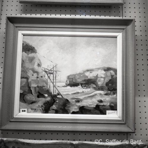 Exposition 'Bardou' à la Galerie Lubin rue de Périgueux à Angoulême.