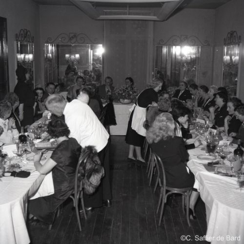 Réunion du Club Troptimist à l'Hôtel du Palais.