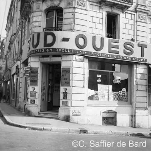 Le siège angoumoisin du journal Sud-Ouest rue de Périgueux.