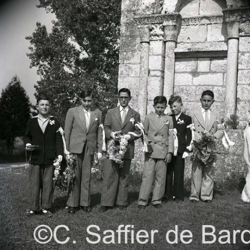 Groupe de communiants.