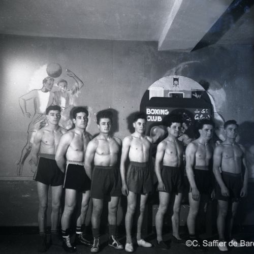 L'équipe de boxe angoumoisine.